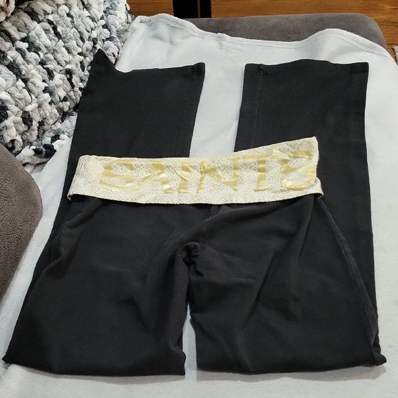 PINK Victoria's Secret New Orleans Saints Pants - Picture 1 of 10